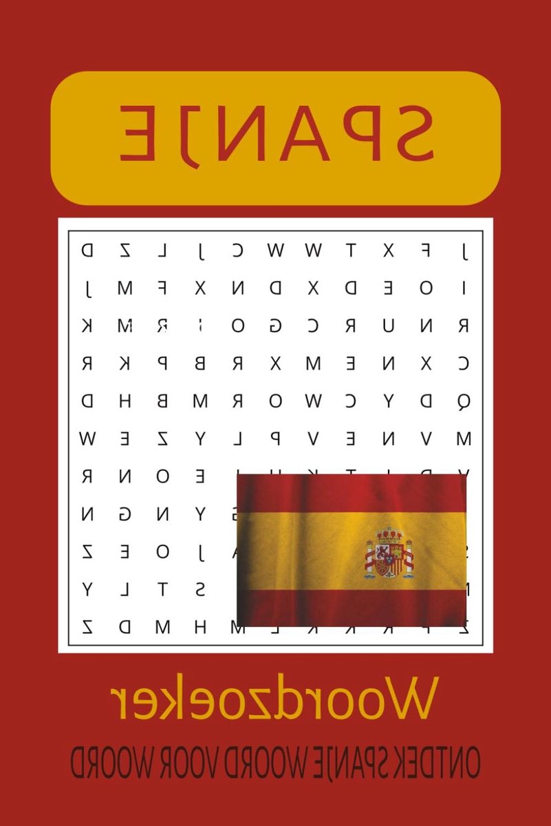 Woordzoeker Puzzelboek - Puzzelboek Spanje - Ontspanning en Breintraining - Spaanse Thema's - 110 Pagina's - Niet gespecificeerd