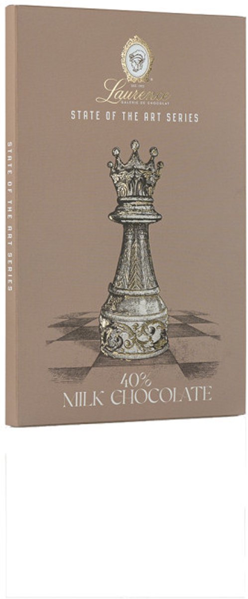 Melkchocolade Laurence State of the Art Series 40%, 80 g