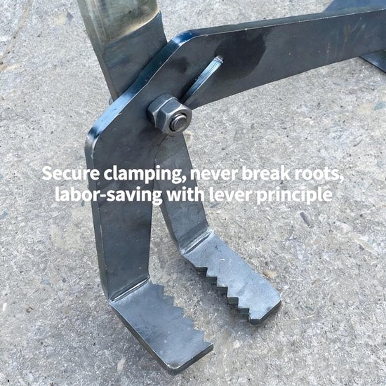 Onkruidtrekker Lange Steel - Tuin Gereedschap - Staand Wieden - Verwijderen met Wortel - 92 cm - Grijs — afbeelding 3