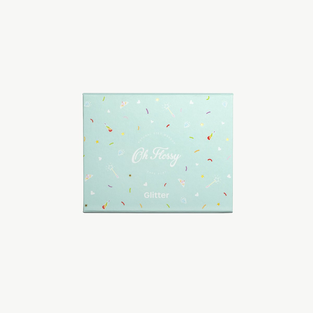 OH FLOSSY Glitter Set - Sparkly - Voor Gevoelige Kinderhuid - In Geschenkdoos - 3 Jaar