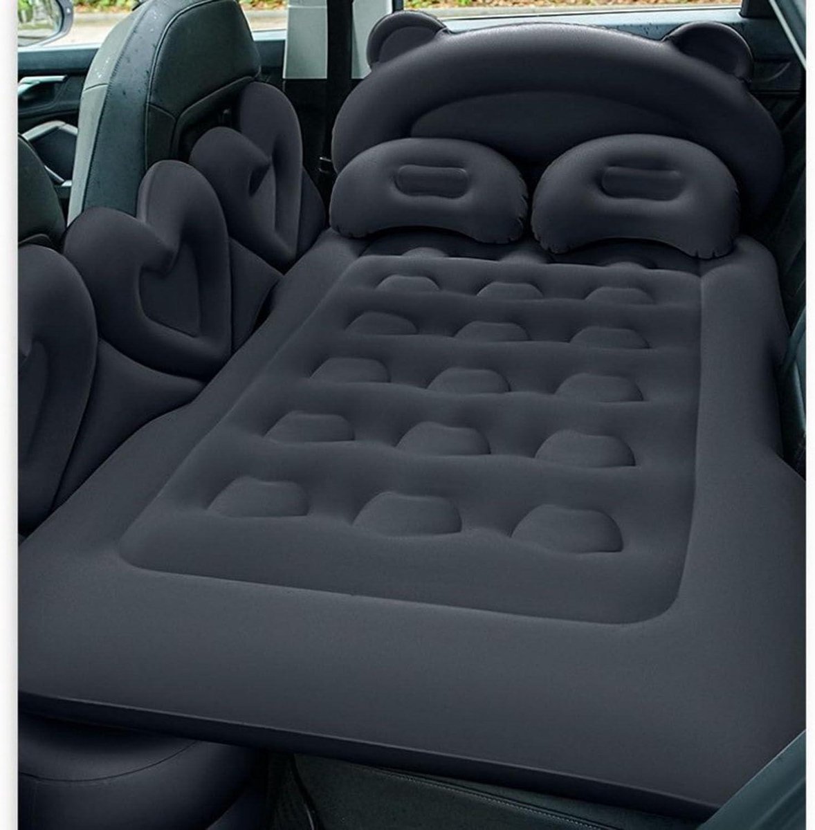 Automatras - Luchtbed Auto - Comfortabel Reizen - Specifiek Model - Normaal - Zwart