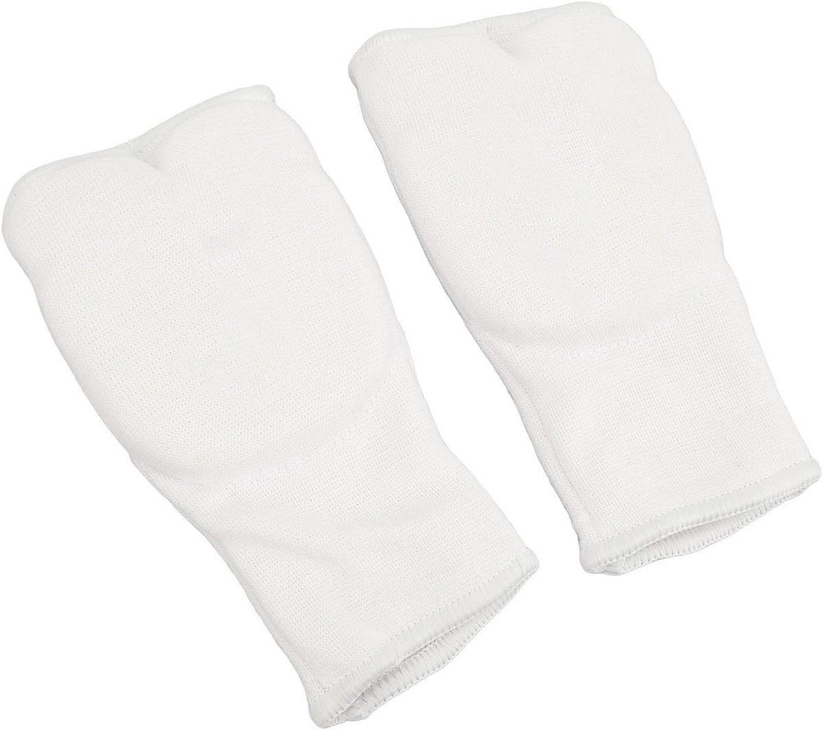 Boksbandages Binnenhandschoenen - Gewatteerde Vechtsport - Training en Competitie - Schokabsorberende Vulling - One Size - Wit