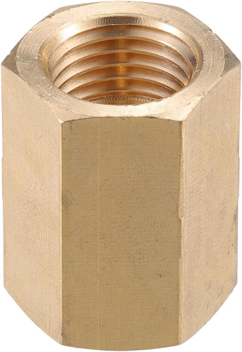 Hogedrukreiniger Connector - Messing Adapter - Slang Koppelen - Corrosiebestendig Messing - M14x1.5 - Koperkleur