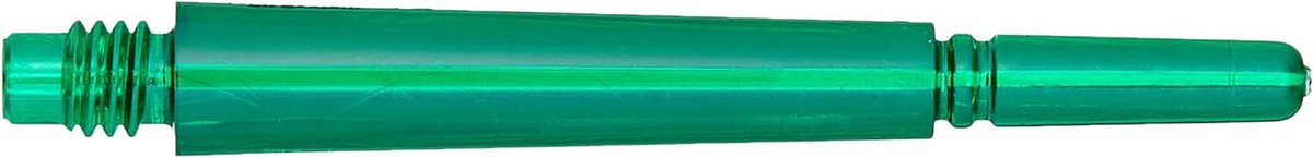 Dart Accessoires - Shafts - Precisie Werpen - Normale Rotatie - 9.6 cm - Groen