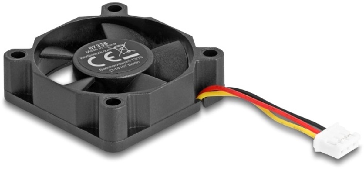 Image of Delock Axial Fan 12 V DC, 35 x 35 x 10 mm black