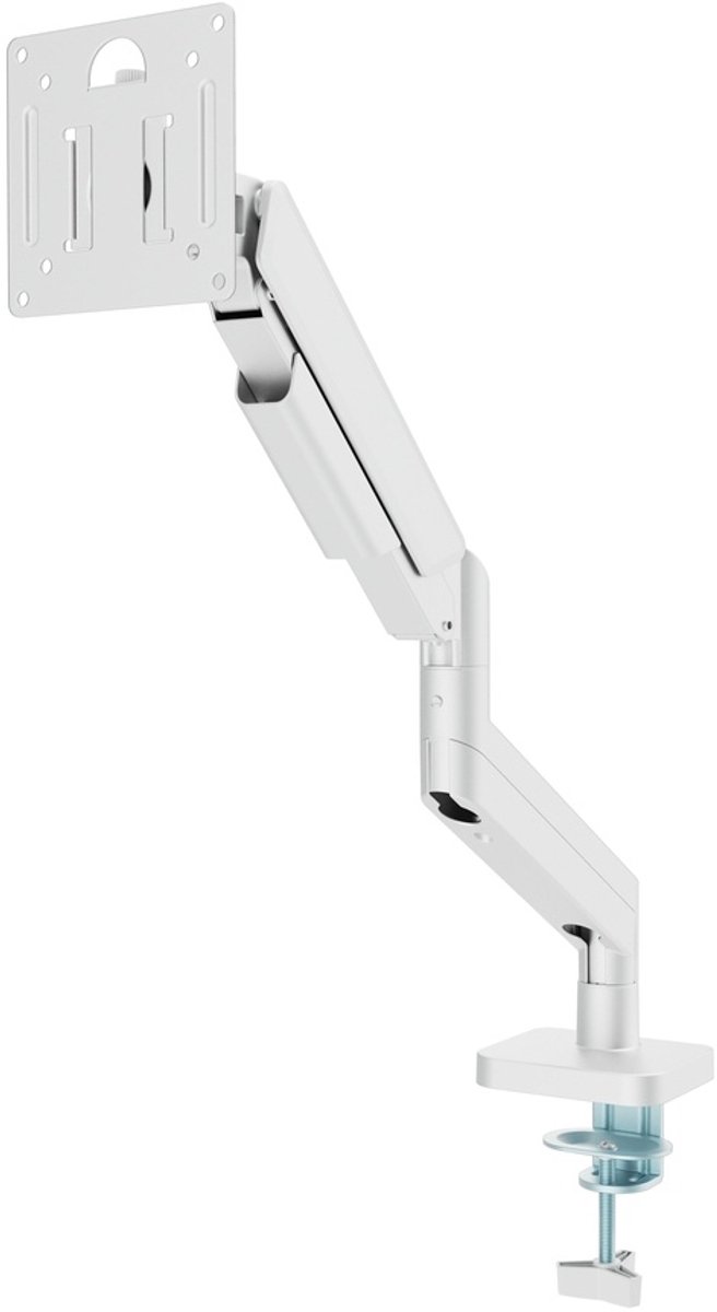 Gembird Premium full-motion monitorarm met gasveer - voor 17 tot 32 inch - Wit