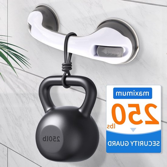 Veilige Douchehandgrepen 2-Pack - 30 cm Antislip Grijpstangen voor Badkamer, Ideaal voor Badveiligheid en Ondersteuning — afbeelding 4