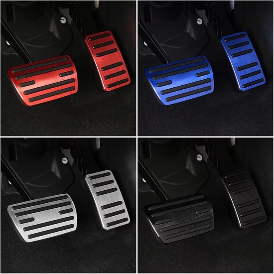 Pedaal Covers Set - Auto Pedaal - Veiliger Rijden - Antislip Oppervlak - 2 Stuks - Blauw — afbeelding 2
