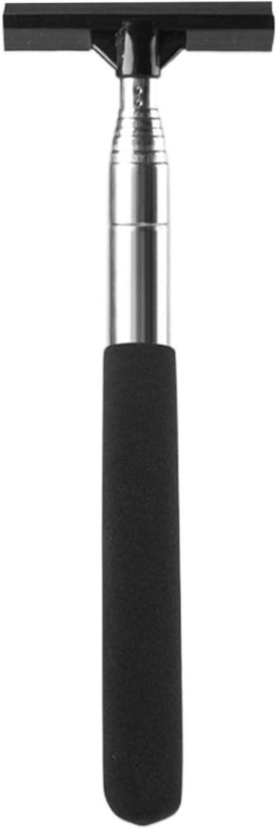 Spiegelschraper Auto - Ruitenreiniger Uitschuifbaar - Veilig Rijden - Telescopisch Verstelbaar - Tot 98 cm - Zwart