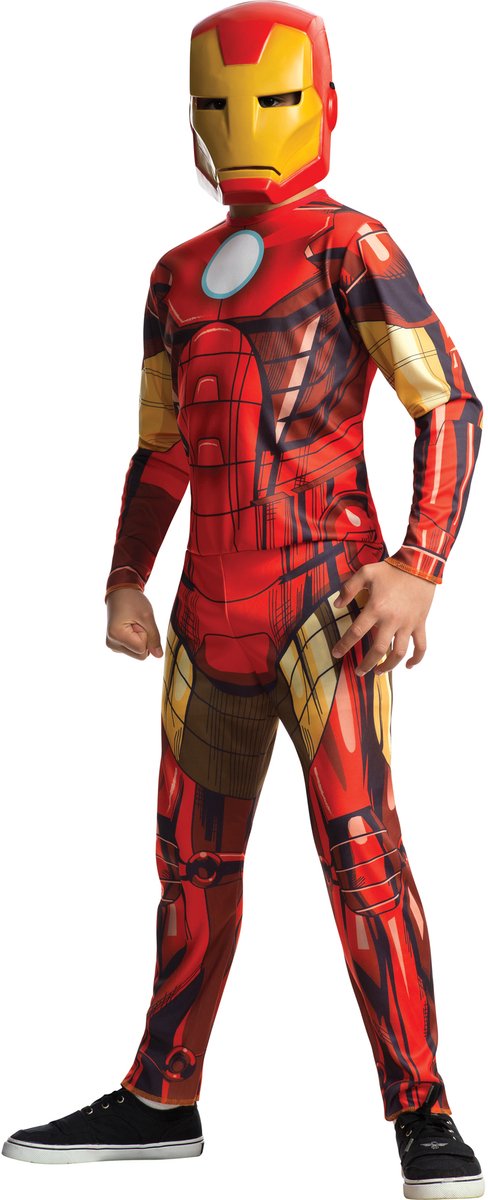 Iron Man Kinderkostuum - Rubies - Maat 3-4 Jaar