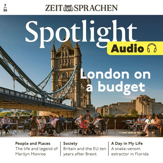 Englisch lernen Audio – London on a budget - cover