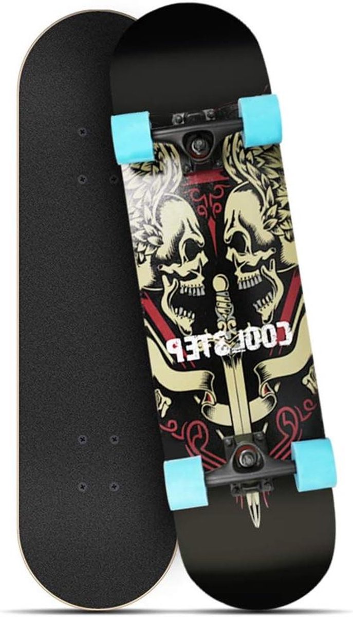 Skateboard Cruiser Trick Board Stunts en Tricks Dubbel Kick Dek 31 x 8 inch