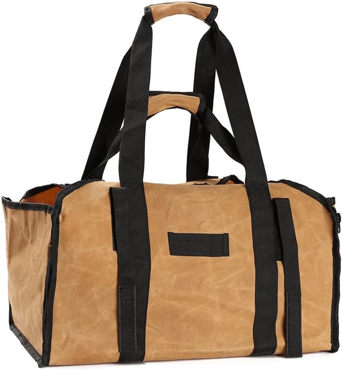 Brandhout Opbergtas - Draagbare Houtzak - Outdoor Haardhout - Grote Capaciteit - Canvas