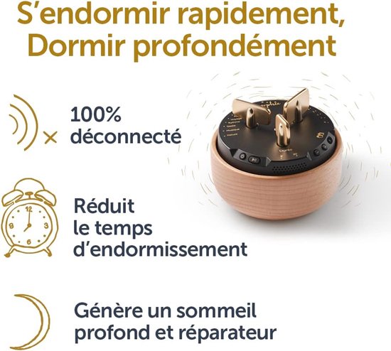 Meditatie Box - Ontspanningstool - Snel slapen - Schermvrij - 11x7x11 cm - Wit — afbeelding 5