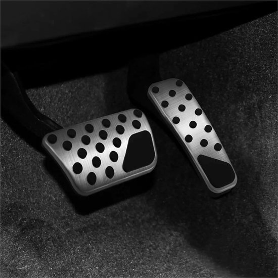 Pedaalhoezen Auto - Voetpedaal Accessoires - Verbeterde Grip - Antislip Ontwerp - 25 x 10 x 5 cm - Zwart — afbeelding 3