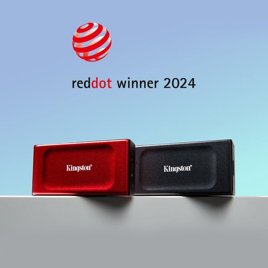 Externe SSD - Draagbare Opslag - Bestanden Back-uppen - Zakformaat Ontwerp - 2TB Capaciteit - Rood — afbeelding 5