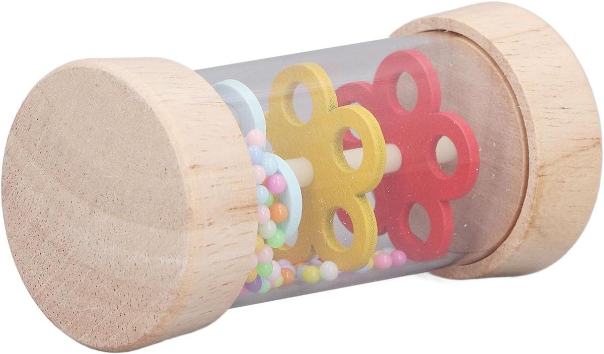 Regenmaker Stok - Muziek shaker - Muziek creëren - Echt regengeluid - Klein formaat - Kleurrijk