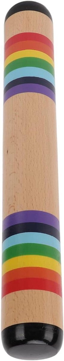 Regenstok - Muziekinstrument - Vroege educatie - Rustgevend geluid - 35 cm - Kleurrijk
