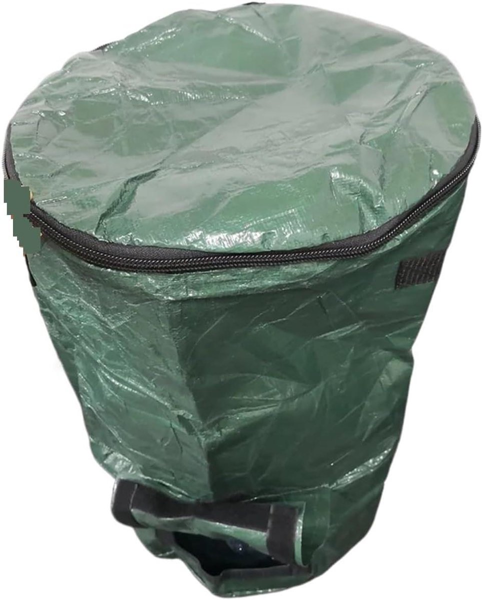 Tuinafvalzakken - Compostzakken Herbruikbaar - Tuinafval Verzamelen - Waterdicht Spatwaterdicht - 120 Liter - Groen
