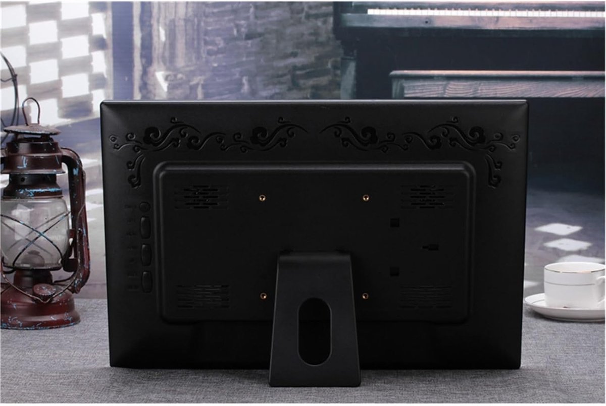 Digitaal Fotolijstje - Elektronisch Album - Herinneringen Tonen - WIFI Verbinding - 19 Inch Scherm - Zwart — cadeau in Wonen & Interieur - foto 5