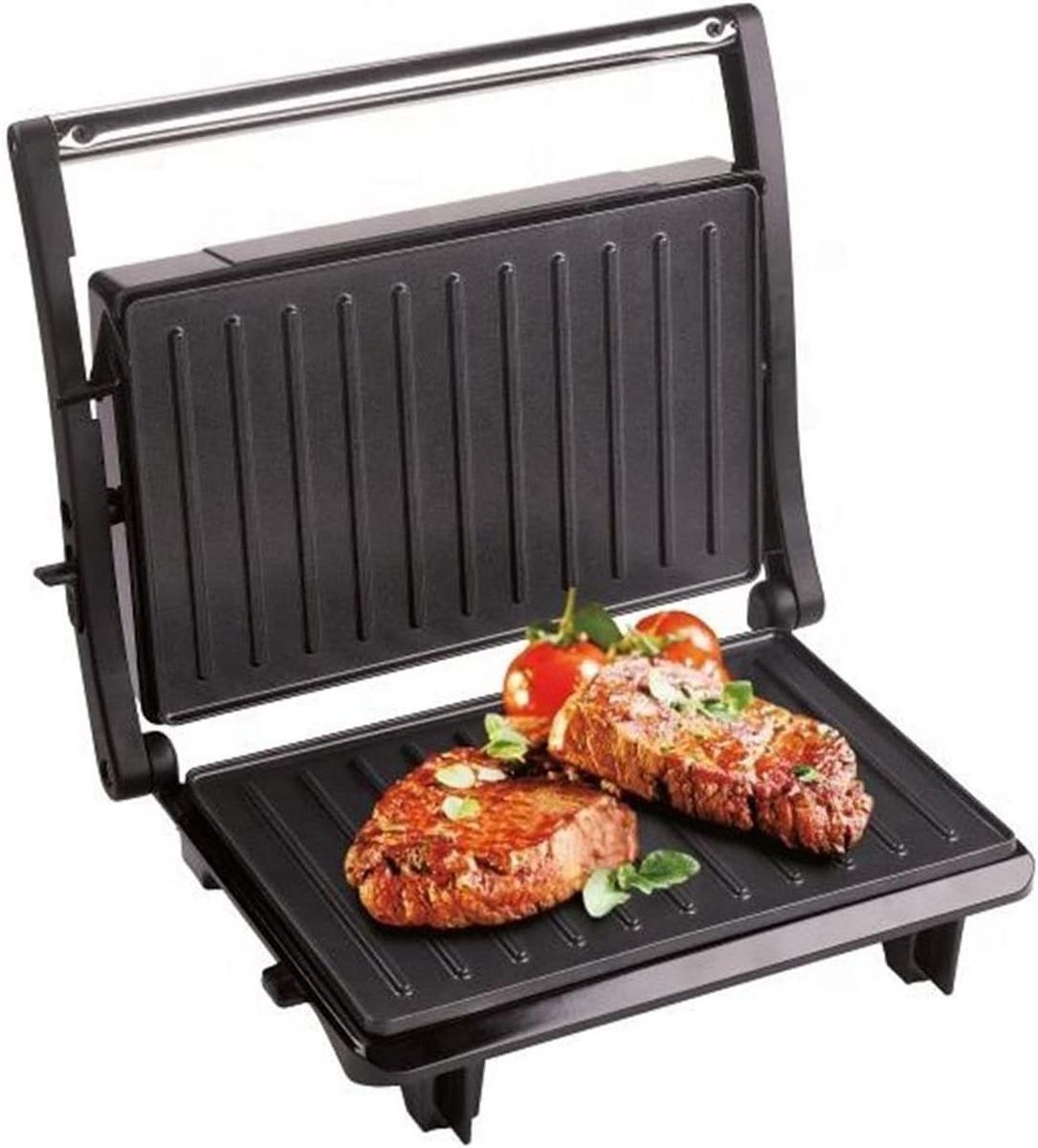Contactgrill Panini Maker - Tosti Apparaat Steak Machine - Snelle Maaltijden Bereiden - Dubbelzijdig Verwarmend