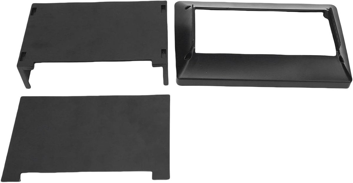 Autoradioframe - Dashboardpaneel - Stereo Upgrade - Universele Compatibiliteit - 1 DIN - Zwart