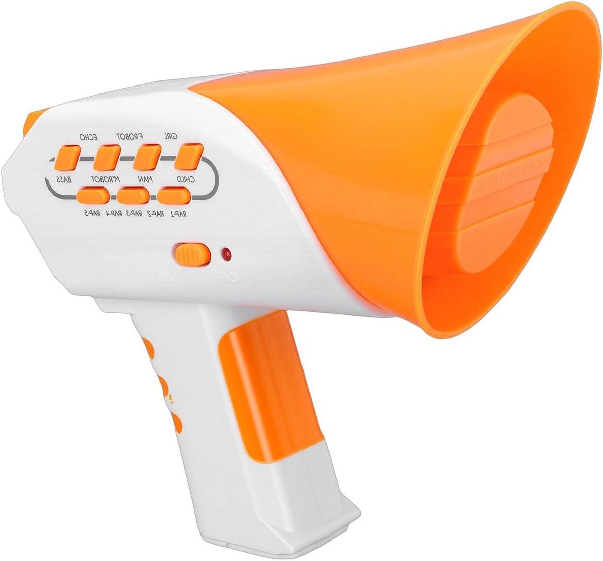 Stemwisselaar Kinderen - Megafoon Speelgoed - Grappig Geluid Maken - Zeven Stemmodi - Compact Formaat - Meerkleurig