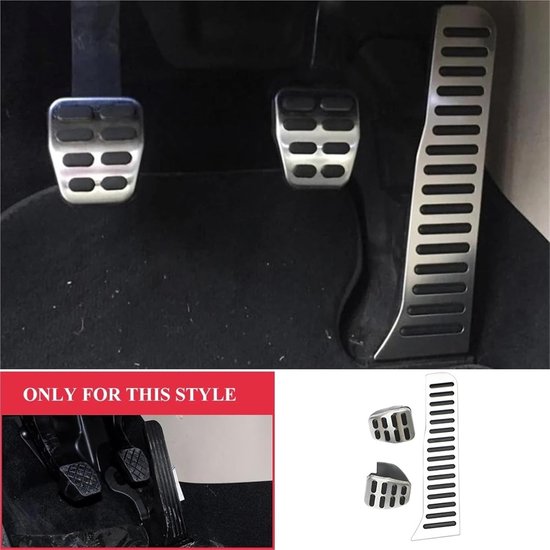 Pedaalhoezen Set - Auto Interieur - Veiliger Rijden - Antislip Oppervlak - Niet Gespecificeerd - Metaal — afbeelding 4