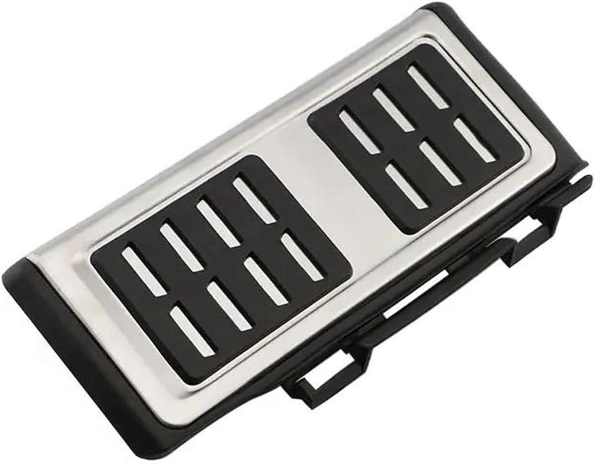 Pedaalhoezen Set - Auto Accessoires - Veiliger Rijden - Antislip Oppervlak - 3 Delig - Metaal