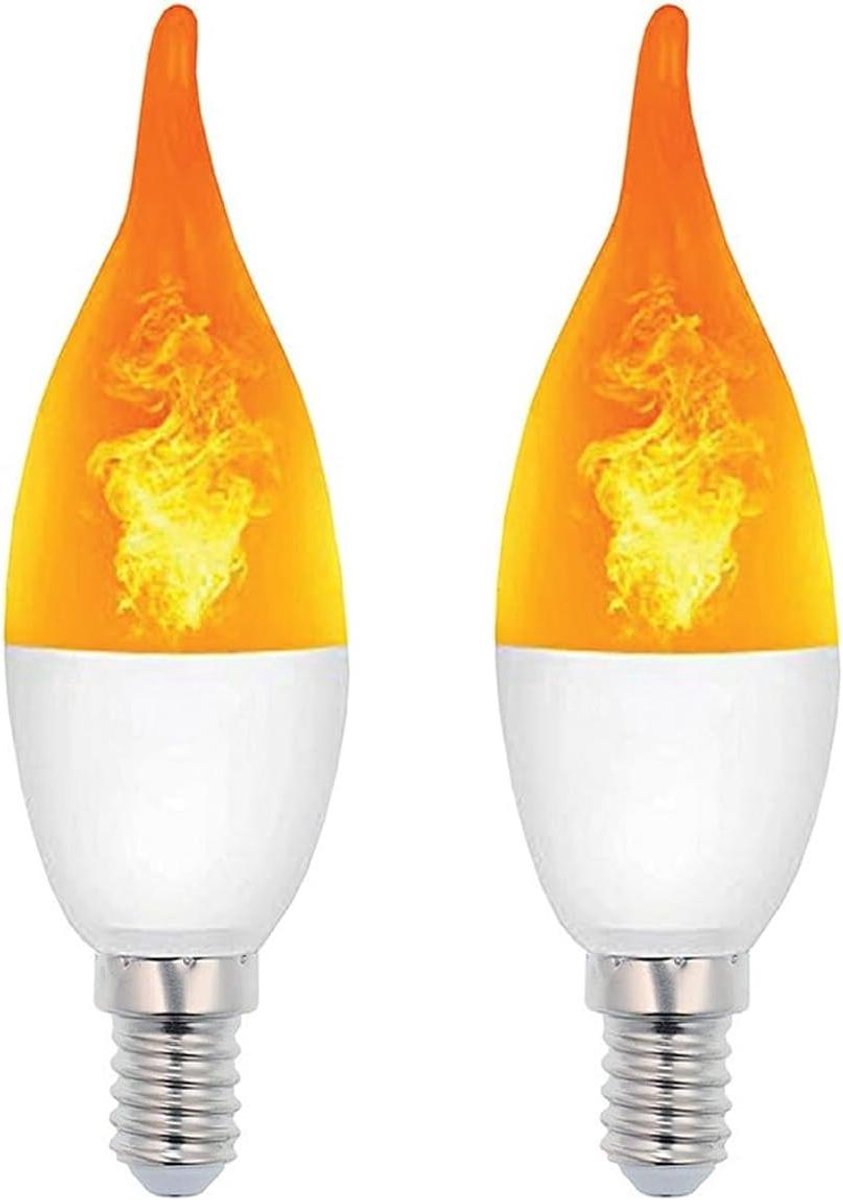 LED Vlam Effect Lamp - Kaarslamp Decoratief - Sfeerverlichting Creëren - Realistisch Vlaml