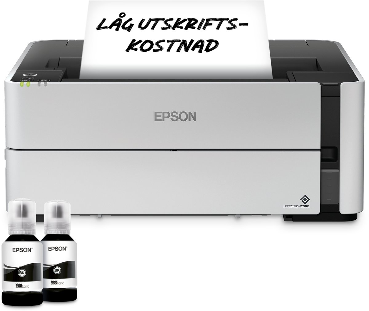 Bol.com Epson EcoTank M1180 - Inkjetprinter - 1200 x 2400 DPI A4 - Wifi aanbieding