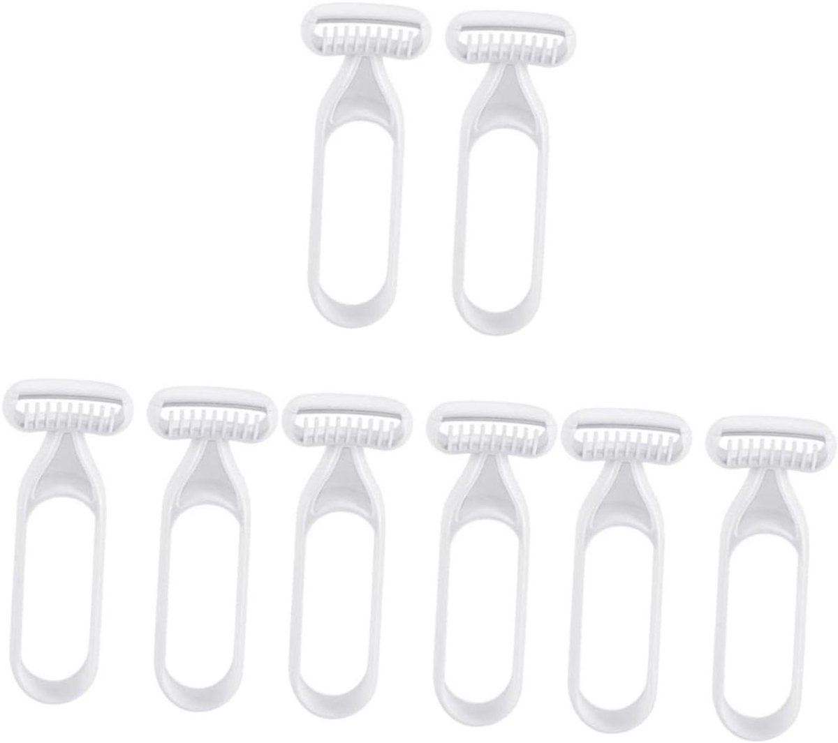 Oksel Scheerapparaat - Bikini Scheermes - Glad Scheren - Minimaliseert Huidirritatie - 13 x 5 x 8 cm - Grijs