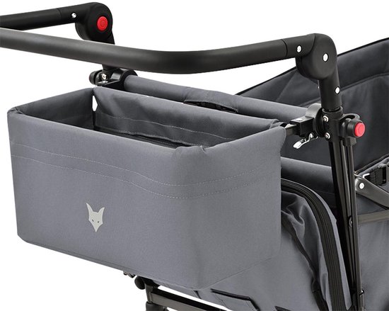 FUXLIFE C850 Inklapbare tuintrolley Grijs - Premium Cruiser - draagvermogen 75 kg van Merkloos — afbeelding 3
