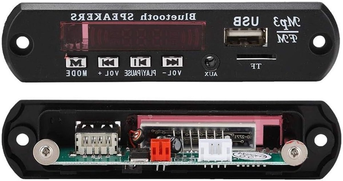 DIY Bluetooth MP3 decoder module voor draadloze muziek, ondersteunt WMA WAV APE, FM-radio en USB-lezen