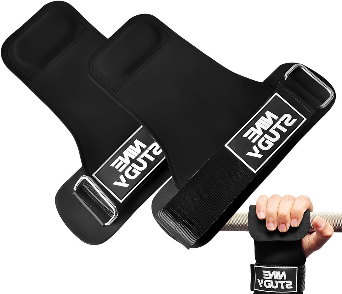 Verstelbare gewichthefriem met antislip voor optimale grip en polsbescherming tijdens trainingen voor mannen