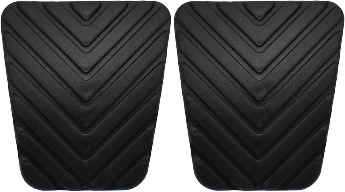 Pedaal Covers - Rem Pedaal - Veiliger Rijden - Anti-slip Ontwerp - 2 Stuks - Zwart