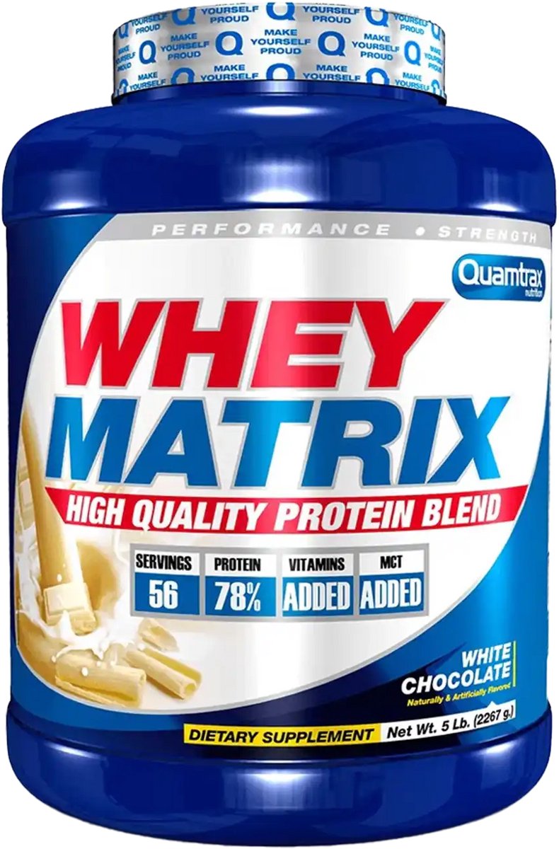 Whey Matrix - 2267 g - White Chocolate