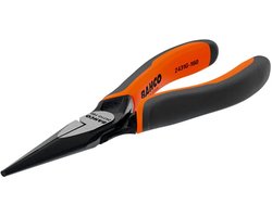 Bahco Ergo™ No-cut Halfronde Punttang Met Bimateriaal Handgrepen 140 Mm Oranje