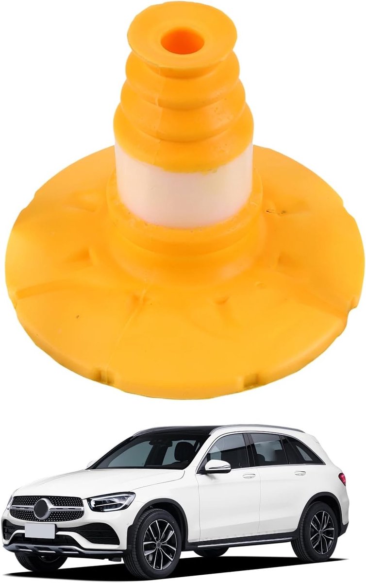 SPHProducts - Extra Veer Achteras - Stootbuffer - Vrije maat - Mercedes-Benz Viano W639 - Versterking voor ophangingsysteem - Geschikt voor Viano W639
