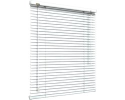 Aluminium Jaloezieën - Horizontale Blinds - Privacy en Lichtregeling - Verstelbare Lamellen - 160 x 180 cm - Wit
