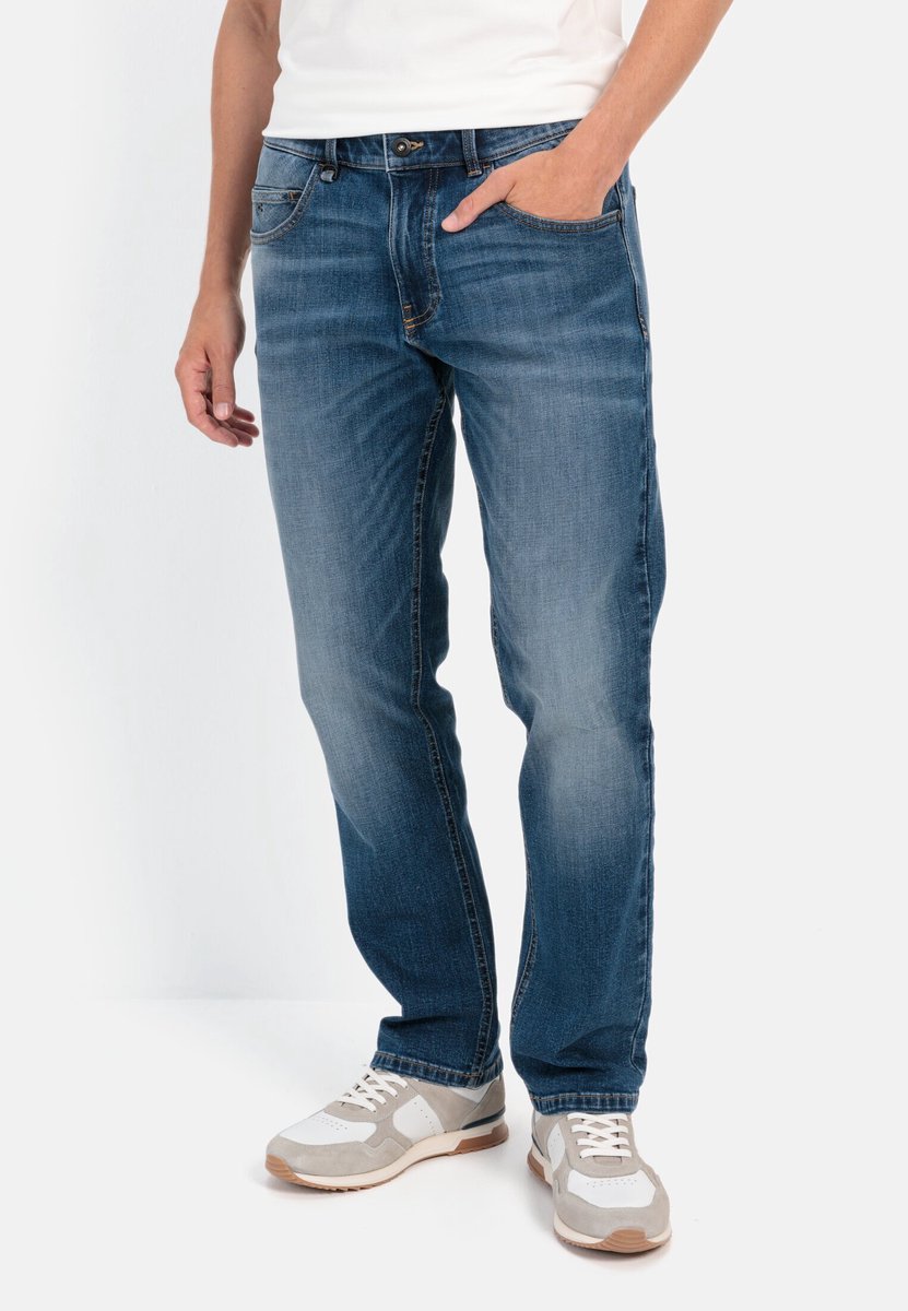 camel active Relaxed fit fleXXXactive® fleXXXactive® Jeans - Maat menswear-34/32 - Blauw