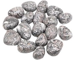 Aquarium Grind - Decoratie Steen - Aquarium Inrichten - Natuurlijke Esthetiek - 10-40 mm - Jaspis