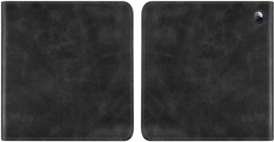 Lederen Beschermhoes Geschikt voor Kobo Sage 8 inch - Slank - Lichtgewicht - Schokbestendig - Met standaard - handriem & auto slaap/wake functie van Merkloos — afbeelding 2