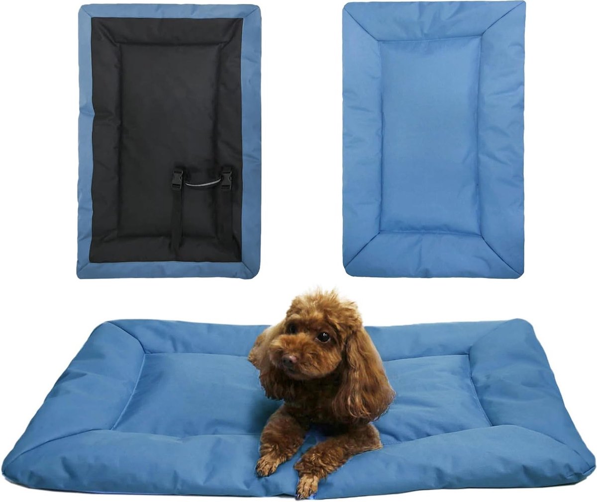 Comfortabele en Lichtgewicht Hondenbed Mat voor Camping, Waterdicht en Opvouwbaar, Orthopedisch en Wasbaar voor Huisdieren