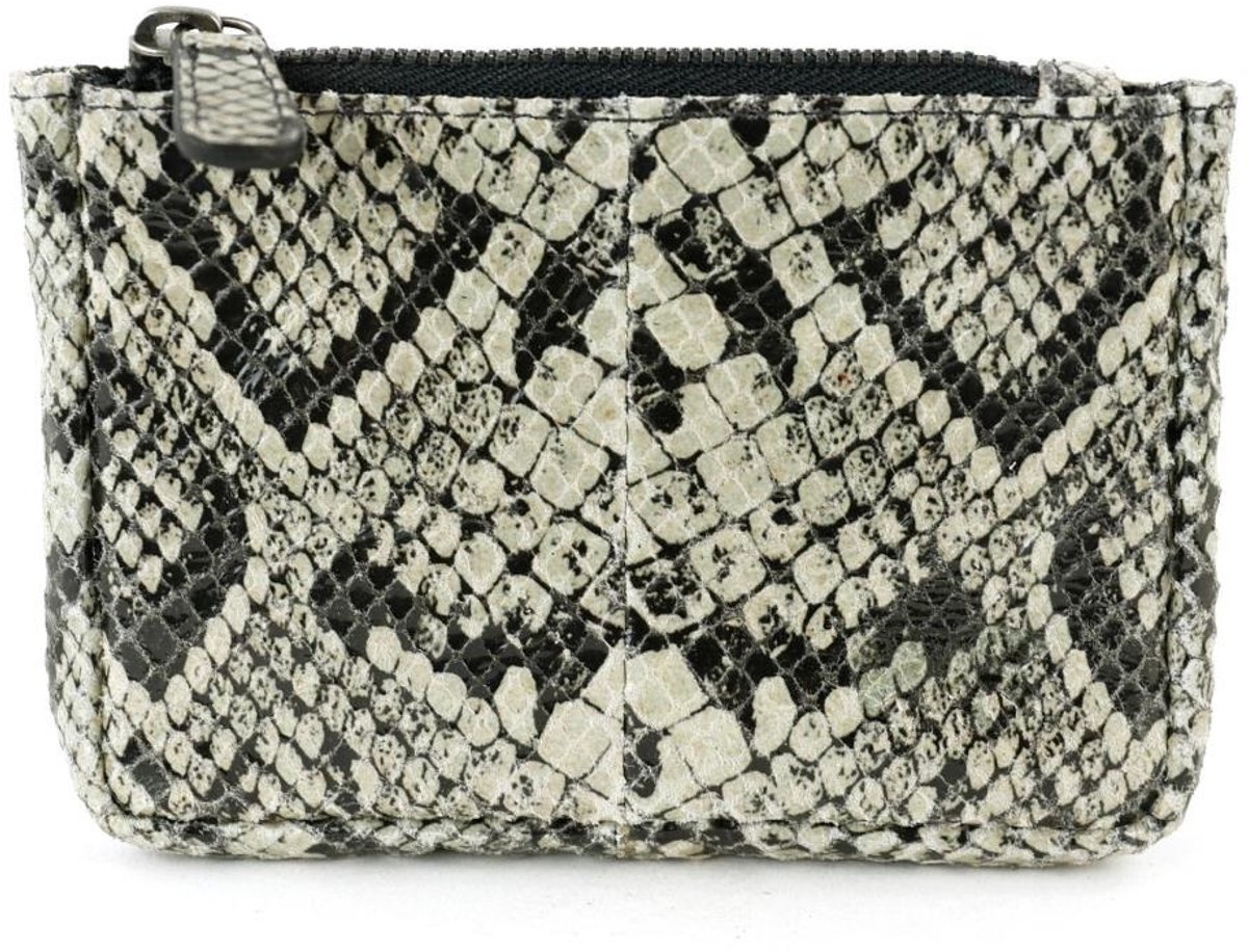 Bear Design Lyla Ritsportemonnee / Sleuteletui - Snake Grey