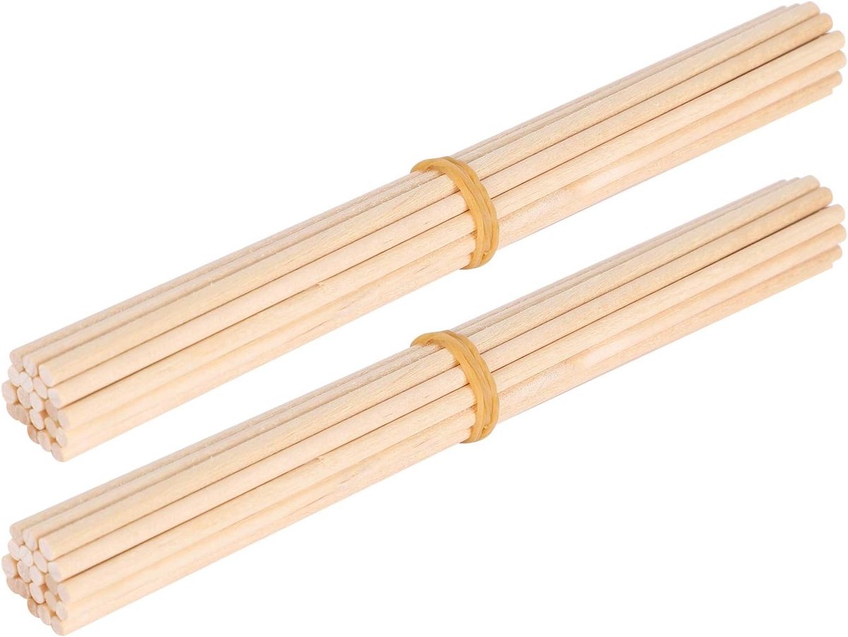 Professionele Houten Dowel Stokken voor Horlogemakers - 40 Stuks Horloge Reparatie Accessoires, Gereedschap en Onderdelen