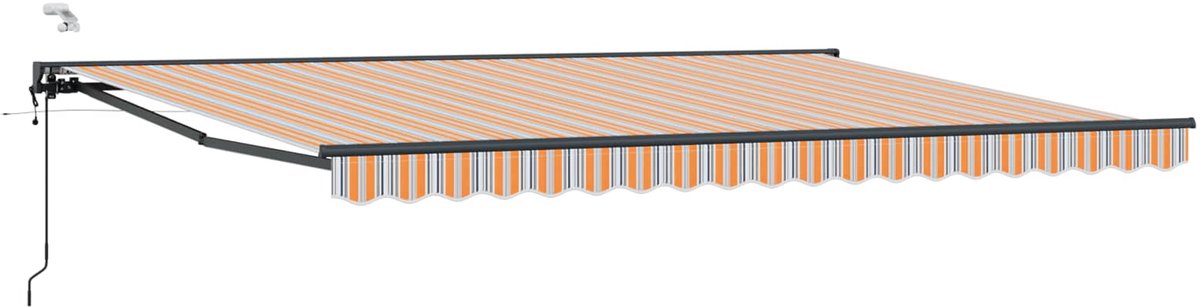 vidaXL - Elektrisch - Uitschuifbare - Zonneluifel