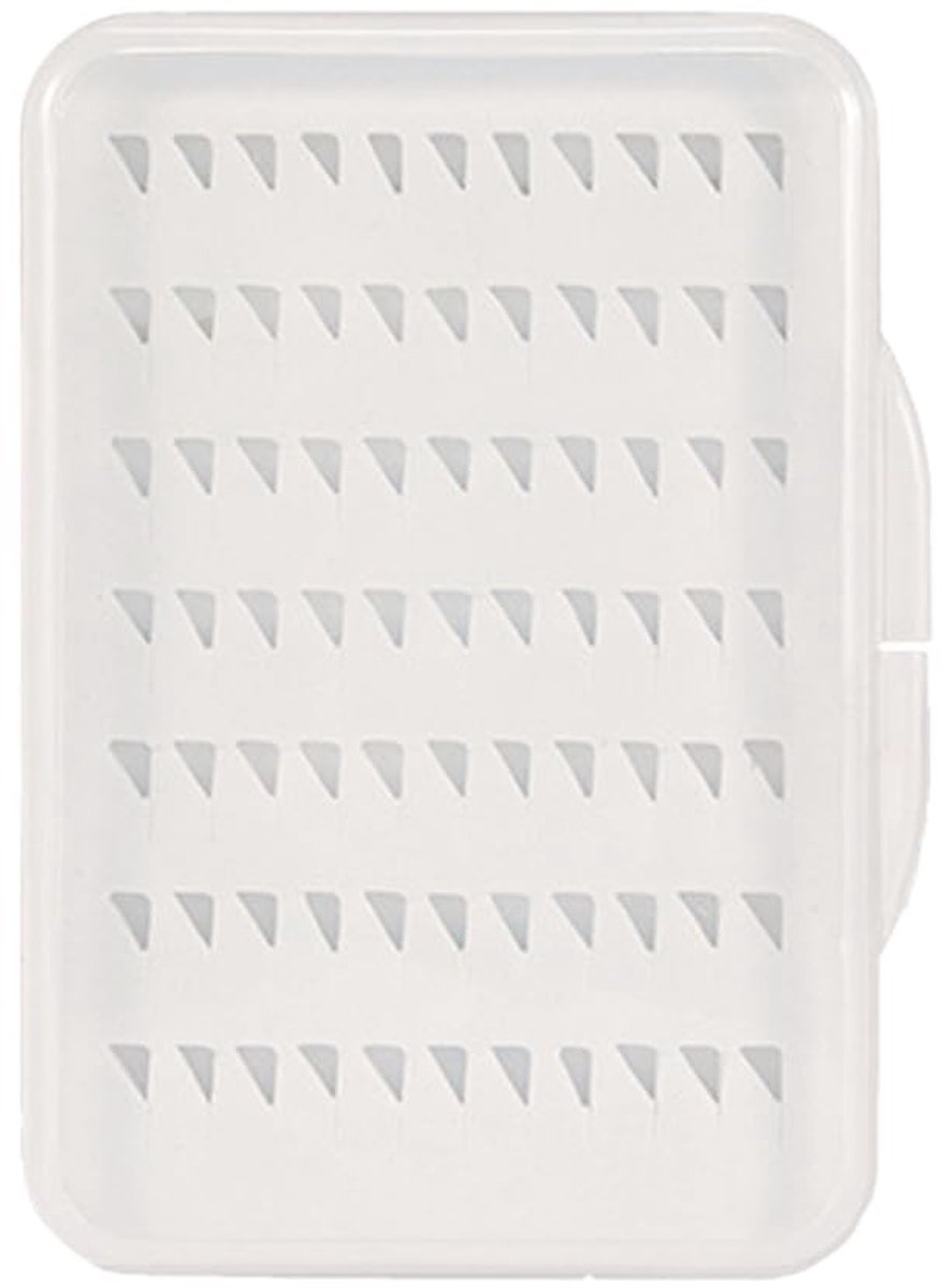 Dailygoods- Vliegvisdoos Waterdicht - Transparante Opbergdoos - Schuimvakken - Lichtgewicht - Gemakkelijk te Dragen - Drukknoopsluiting - Kunstaasdoos