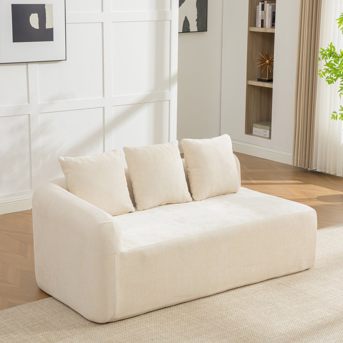STILVORA Sofa - Modulaire Zitbank - Zacht En Direct Klaar Voor Gebruik - Voor Woonkamer En