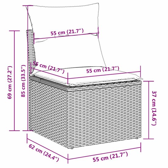 vidaXL-6-delige-Loungeset-met-kussens-poly-rattan-zwart